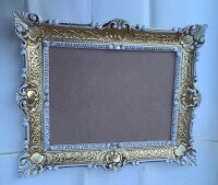 Bilderrahmen Antik Stil  56x46 Fotorahmen Vintage Prunkrahmen BAROCK Rechteckig 30x40