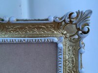 Bilderrahmen Antik Stil  56x46 Fotorahmen Vintage Prunkrahmen BAROCK Rechteckig 30x40