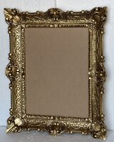 Bilderrahmen Antik Stil  56x46 Fotorahmen Vintage Prunkrahmen BAROCK Rechteckig 30x40
