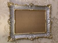 Bilderrahmen Antik Stil  56x46 Fotorahmen Vintage Prunkrahmen BAROCK Rechteckig 30x40