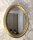Dekorativer Ovaler Wandspiegel Oval Spiegel Antik Spiegel Klassik Badspiegel Wohnzimmerspiegel Flurspiegel Prunk Spiegel Shabby Chic Hängespiegel Vintage-Spiegel (C35 Gold. 52 cm x 43 cm)