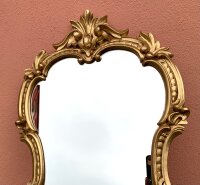 Wandspiegel Antik Oval Gold Retro Spiegel 50X35 Badspiegel C444