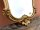 Wandspiegel Antik Oval Gold Retro Spiegel 50X35 Badspiegel C444