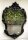 Wandspiegel Antik Oval Gold Retro Spiegel 50X35 Badspiegel C444