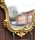 Wandspiegel Antik Oval Gold Retro Spiegel 50X35 Badspiegel C444