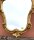 Wandspiegel Antik Oval Gold Retro Spiegel 50X35 Badspiegel C444