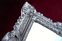 Kopie von Bilderrahmen Fotorahmen Weiß Barock Rechteckig 45x37 Rahmen Antik mit Rückwand #1