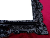 Kopie von Bilderrahmen Fotorahmen Weiß Barock Rechteckig 45x37 Rahmen Antik mit Rückwand #1