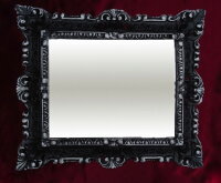 Kopie von Bilderrahmen Fotorahmen Weiß Barock Rechteckig 45x37 Rahmen Antik mit Rückwand #1