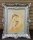 Mutter Kind Maria 56x46 Wandbild Heilige religiöse Kunstdruck Bild mit Rahmen