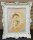 Mutter Kind Maria 56x46 Wandbild Heilige religiöse Kunstdruck Bild mit Rahmen